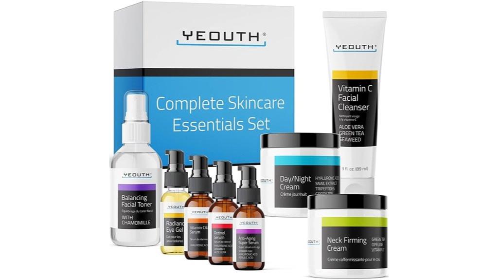 complete skincare set