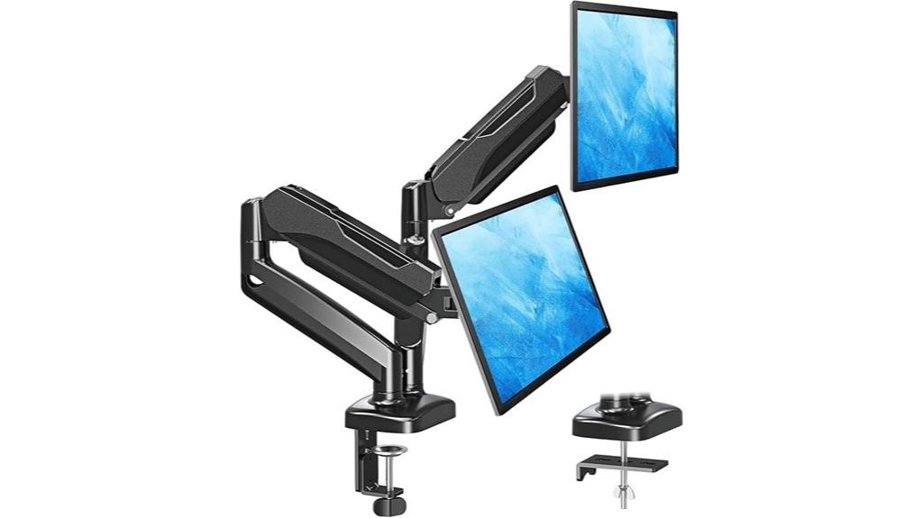15 Best Adjustable Monitor Arms for Dual Setups in 2025 – Enhanced Comfort and Productivity 5 dual monitor desk mount