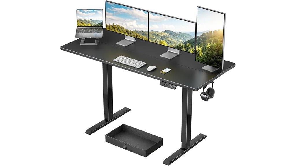 15 Best Sit-Stand Desks With Cable Management Drawers for a Clutter-Free Workspace 15 electric desk with storage