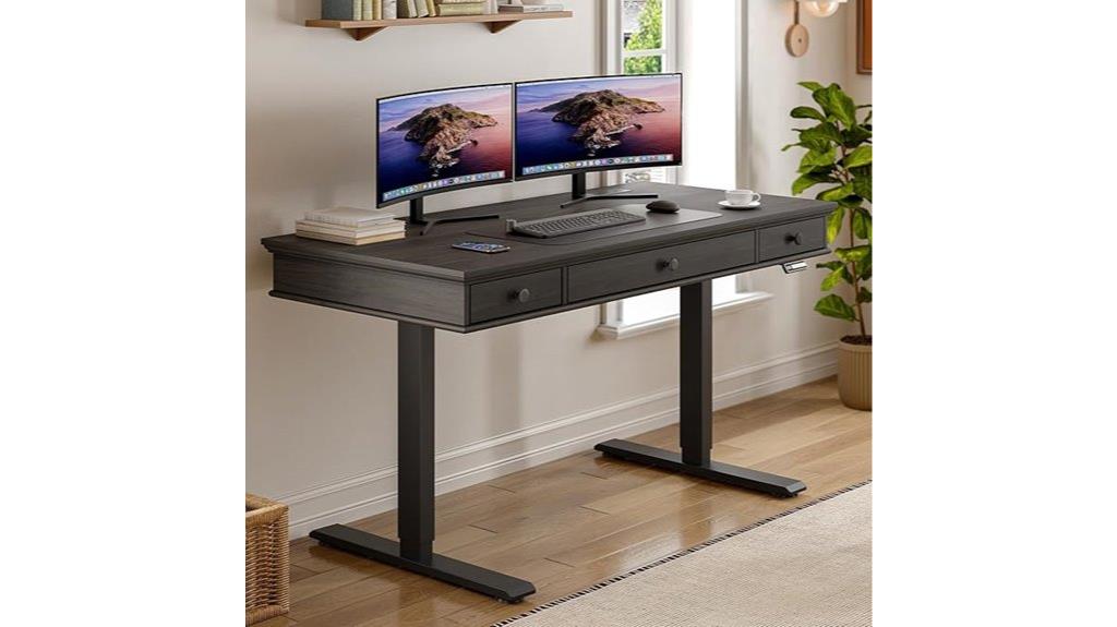 15 Best Sit-Stand Desks With Cable Management Drawers for a Clutter-Free Workspace 16 electric standing desk with drawers