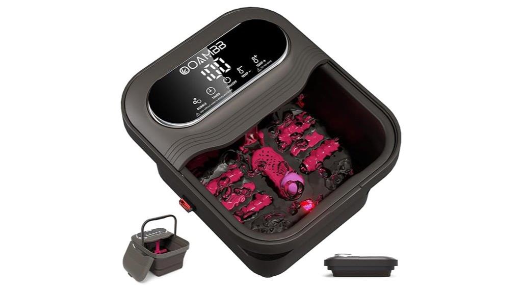 15 Best Heated Foot Massagers for Ultimate Home Spa Relaxation You Need to Try 5 foldable heated bubble spa