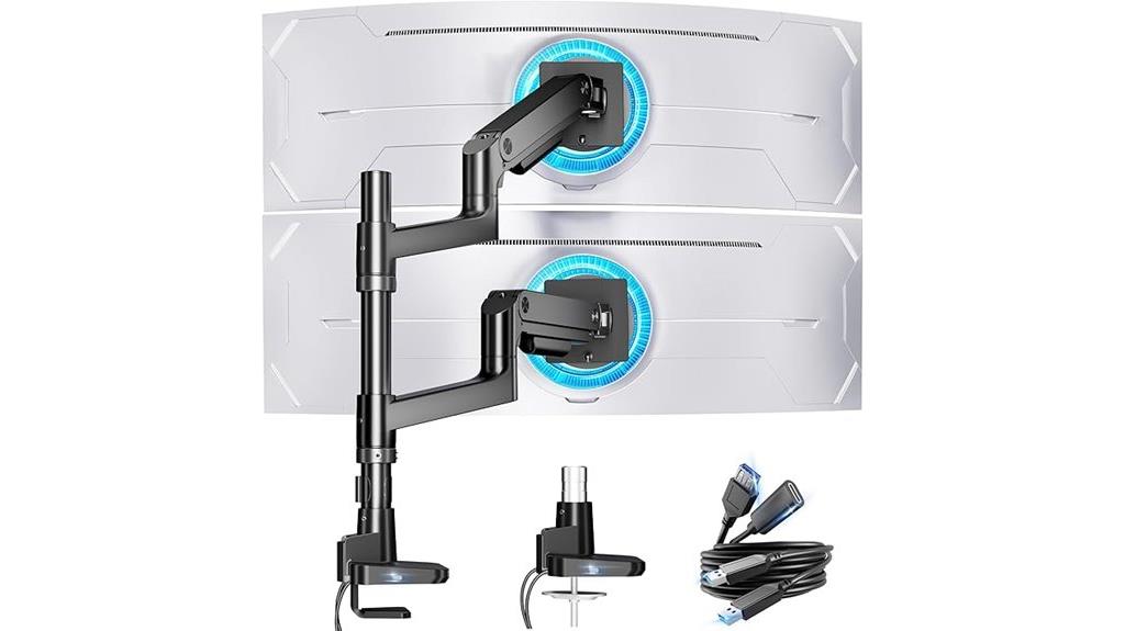 15 Best Adjustable Monitor Arms for Dual Setups in 2025 – Enhanced Comfort and Productivity 14 heavy duty dual monitor stand