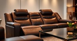 luxurious power reclining sofas