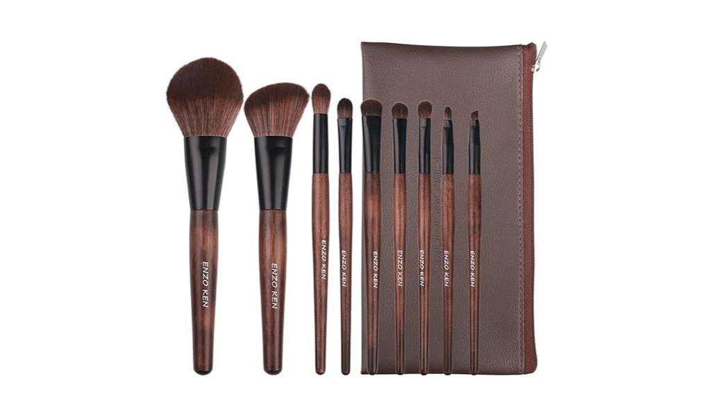 luxury bamboo makeup brushes