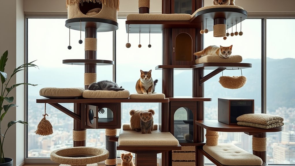 luxury cat tree selections