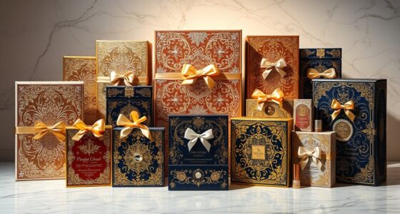 luxury holiday beauty calendars