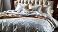 luxury king bed bedding
