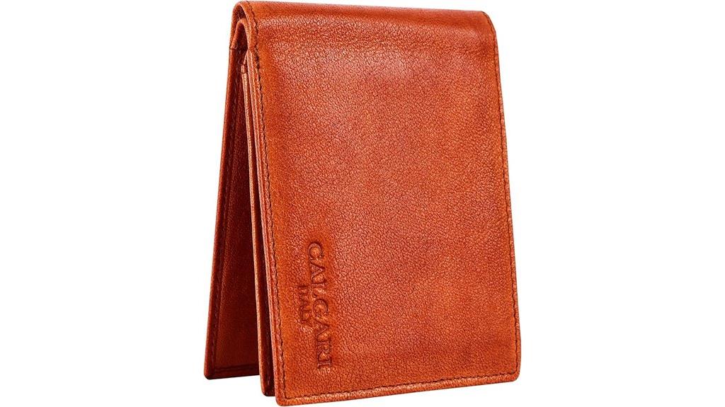 luxury men s bifold wallet