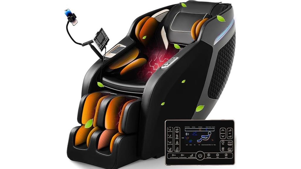 15 Best 4D Massage Chairs Under $3000 for Ultimate Relaxation in 2025 8 luxury zero gravity massage