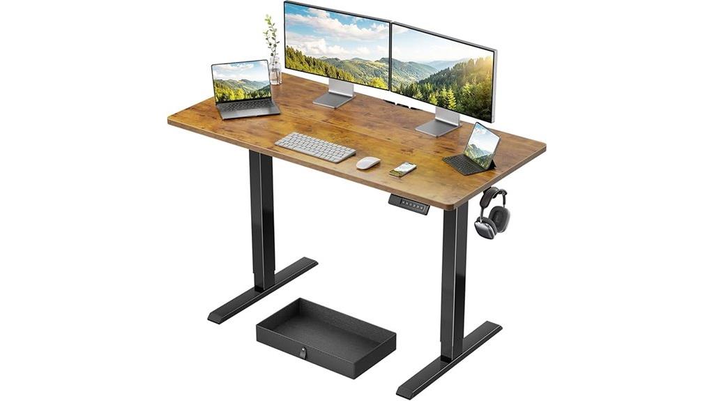 15 Best Sit-Stand Desks With Cable Management Drawers for a Clutter-Free Workspace 8 marsail 48x24 electric desk