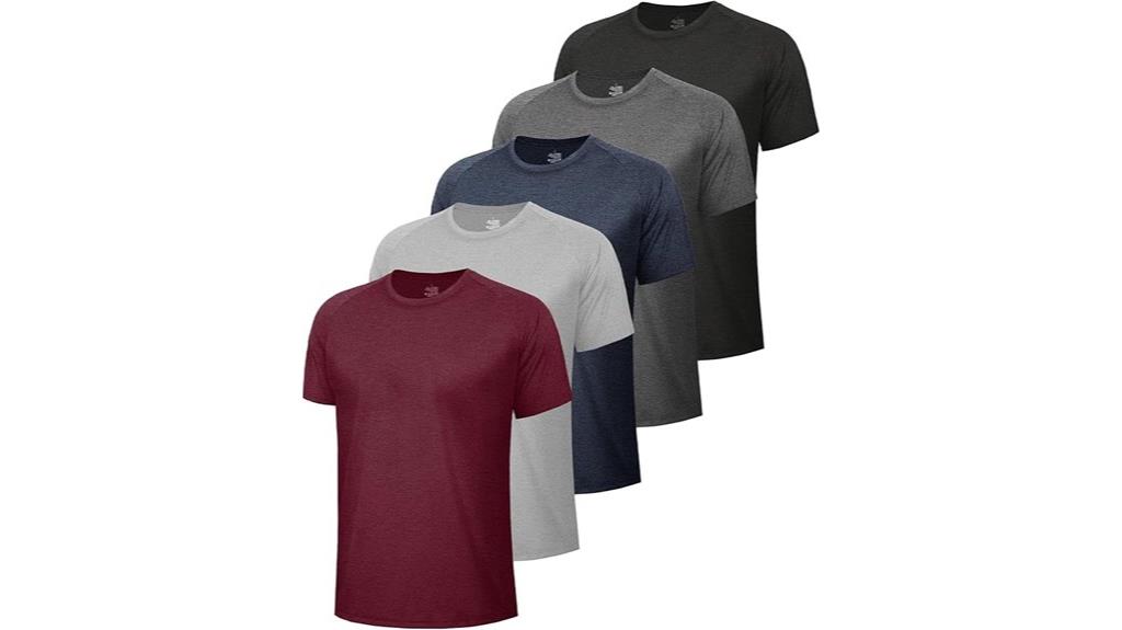 15 Best Premium Workout Apparel That Combines Style and Performance 5 men s five pack workout shirts
