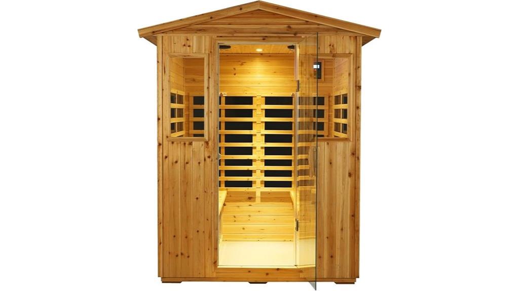 14 Best Infrared Saunas for 2–4 Persons in 2025: Top Picks for Comfort and Wellness 4 outdoor sauna with bluetooth