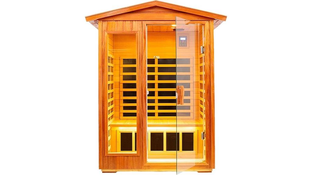 14 Best Infrared Saunas for 2–4 Persons in 2025: Top Picks for Comfort and Wellness 9 outdoor two person infrared sauna