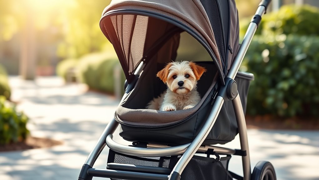 15 Best Pet Strollers for Small Dogs That Combine Comfort and Convenience 18 pet stroller safety features