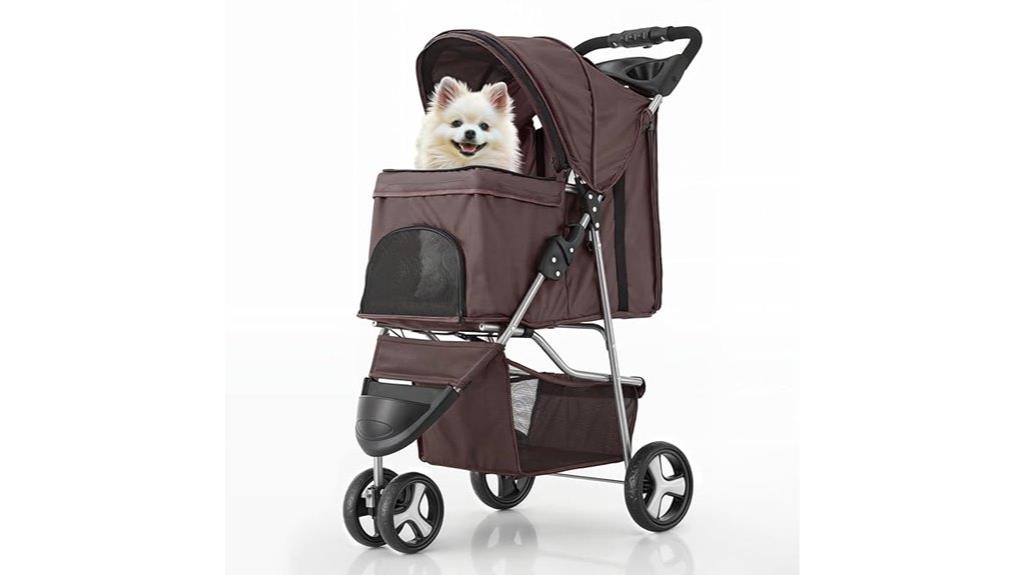 15 Best Pet Strollers for Small Dogs That Combine Comfort and Convenience 6 portable small dog stroller