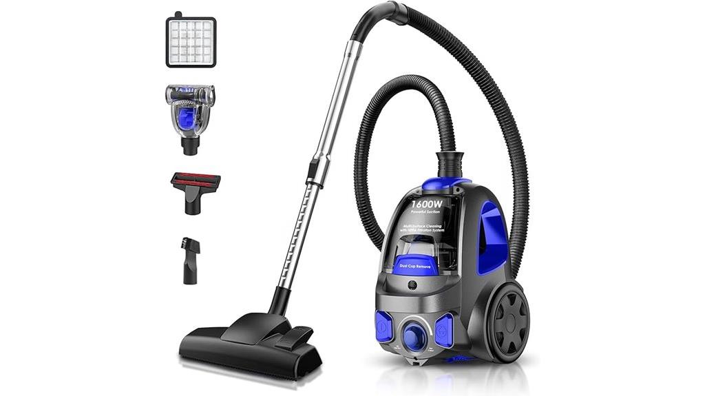 14 Quietest Canister Vacuums for Apartments That Deliver Powerful Cleaning Without the Noise 12 powerful cyclone vacuum cleaner