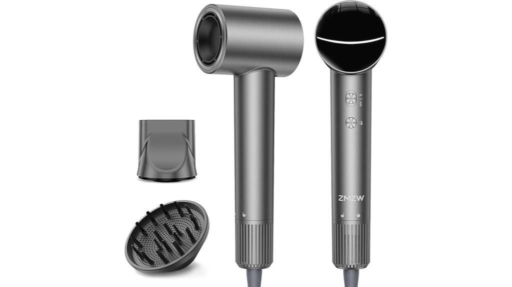 rapid ionic hair drying