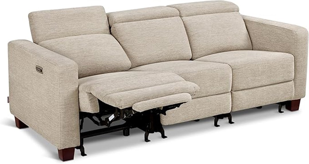 recliner sofa with usb