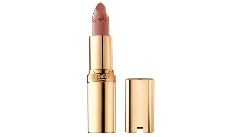 satin lipstick with nourishing oils