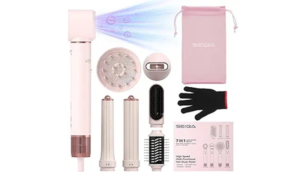 seven in one hair styling tool