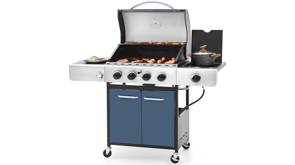 sophia william 4 burner grill