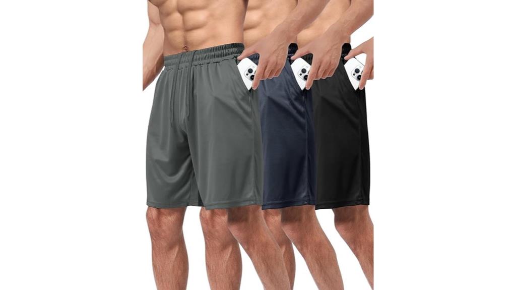 15 Best Premium Workout Apparel That Combines Style and Performance 11 three pack gym shorts