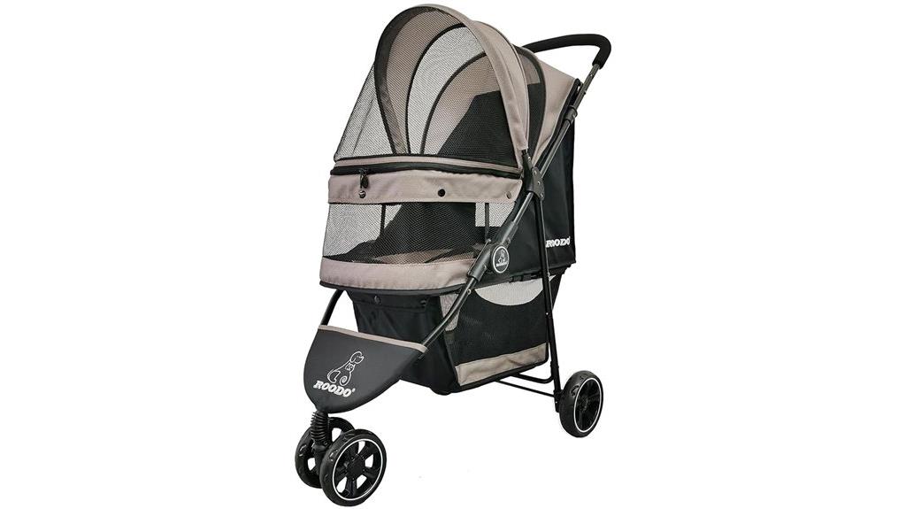 15 Best Pet Strollers for Small Dogs That Combine Comfort and Convenience 7 three wheeled pet stroller