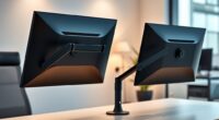 top dual monitor mounts