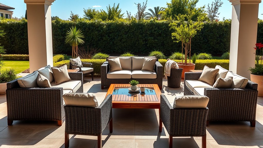 top luxury outdoor furniture