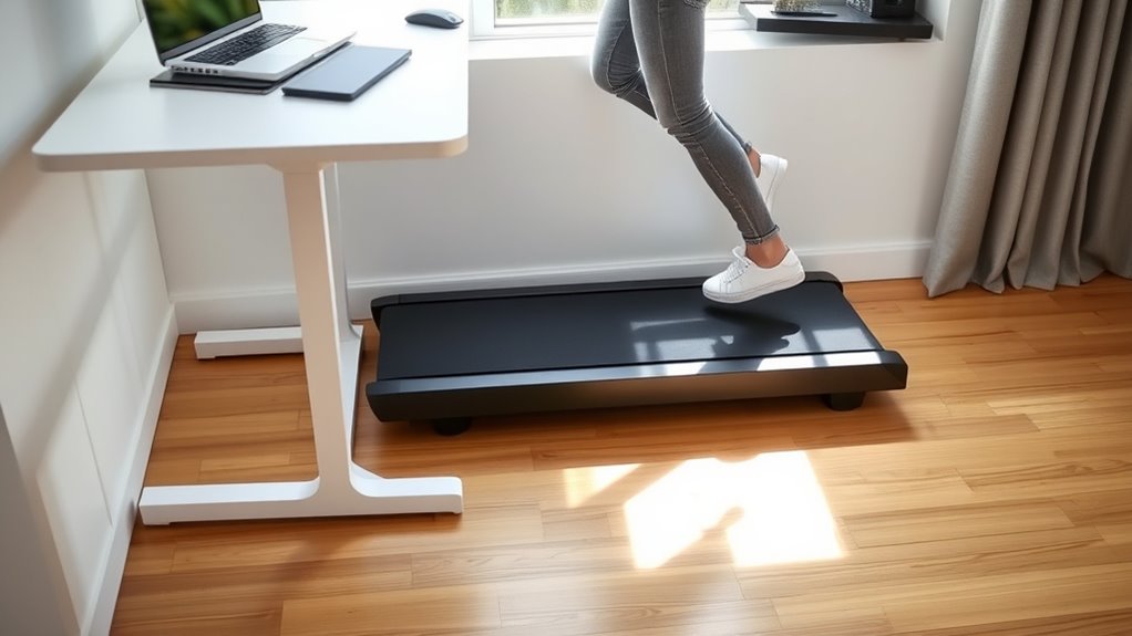 top under desk treadmills