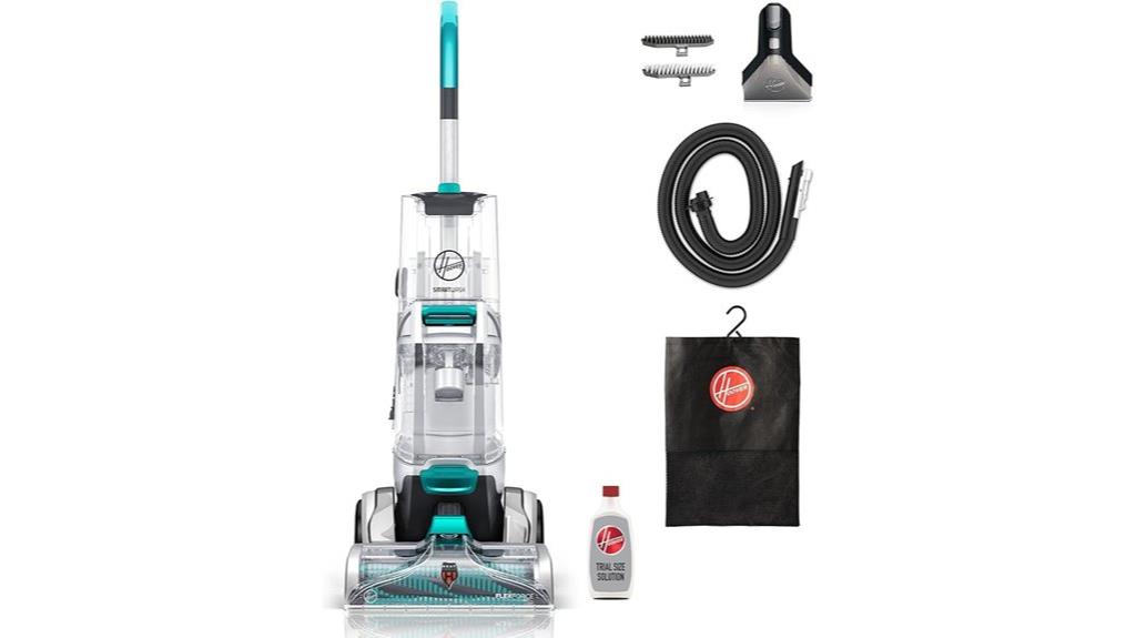 15 Best All-in-One Carpet Cleaner and Dryer Machines That Make Cleaning a Breeze 8 turquoise hoover smartwash cleaner