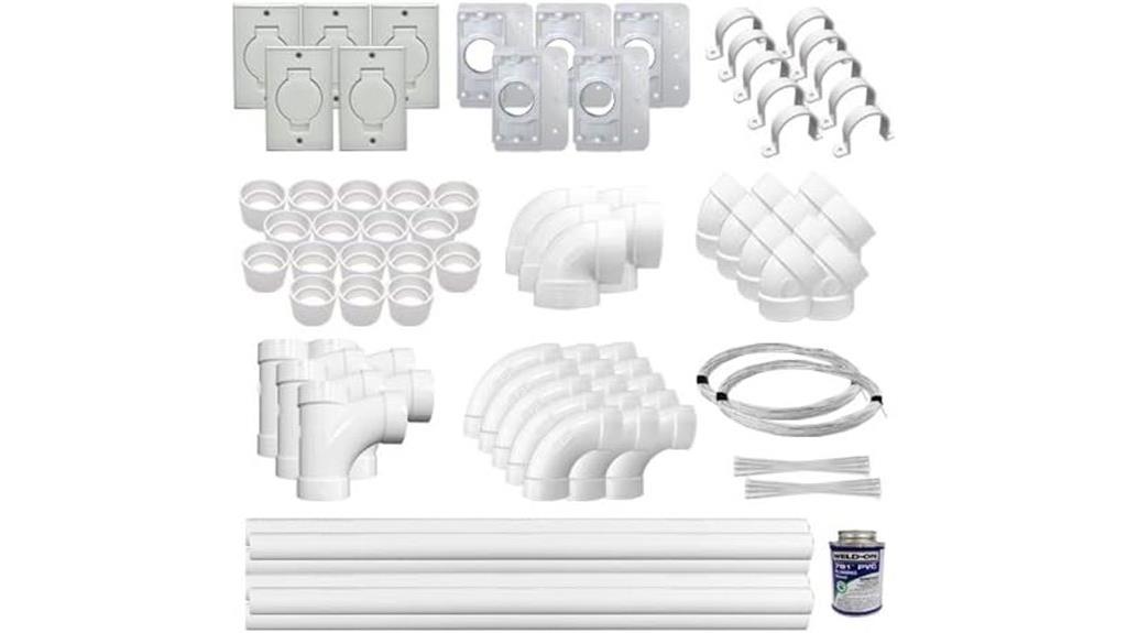 15 Best Central Vacuum Kits for DIY Installation That Make Home Cleaning Easier 8 universal low voltage kit