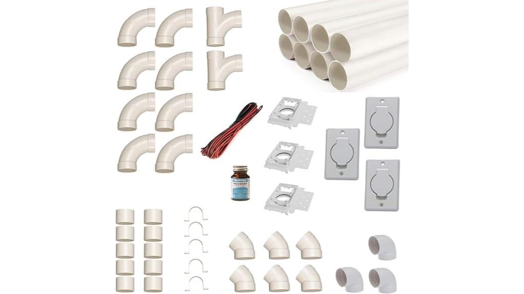 15 Best Central Vacuum Kits for DIY Installation That Make Home Cleaning Easier 13 vacuum system installation kit
