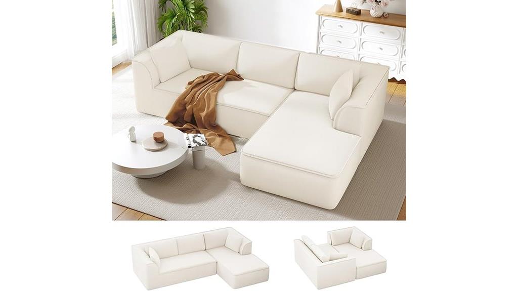 vesgantti 106 inch sectional