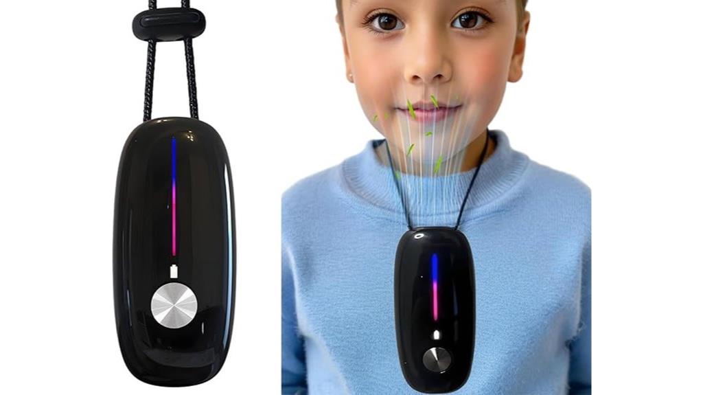 wearable personal air purifier