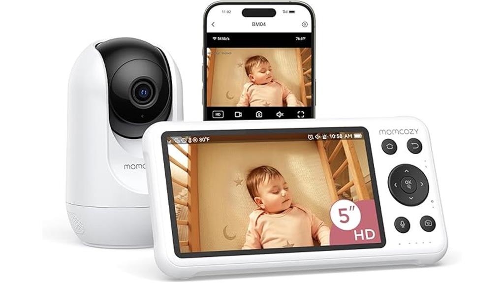 15 Best Smart Baby Monitors With Breath Tracking That Ensure Peace of Mind 8 wifi camera baby monitor