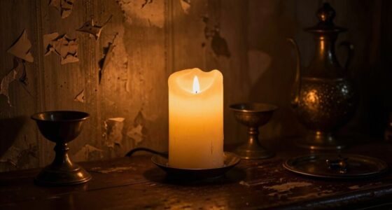 candles feel spooky leds