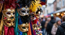 carnival masks versus halloween