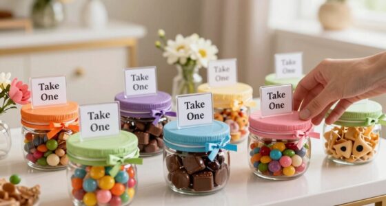 create granted snack display