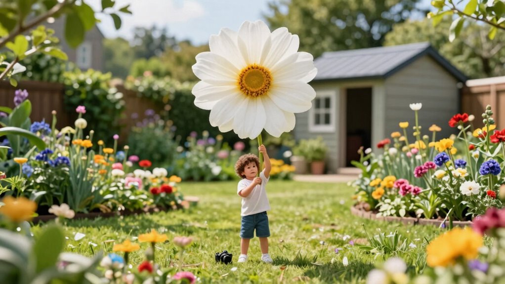 create yard forced perspective