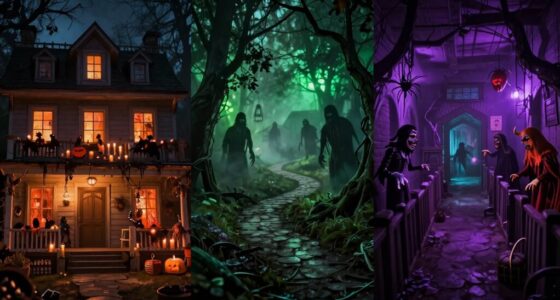 different haunted attraction types