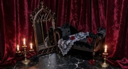 goth romance photo setup