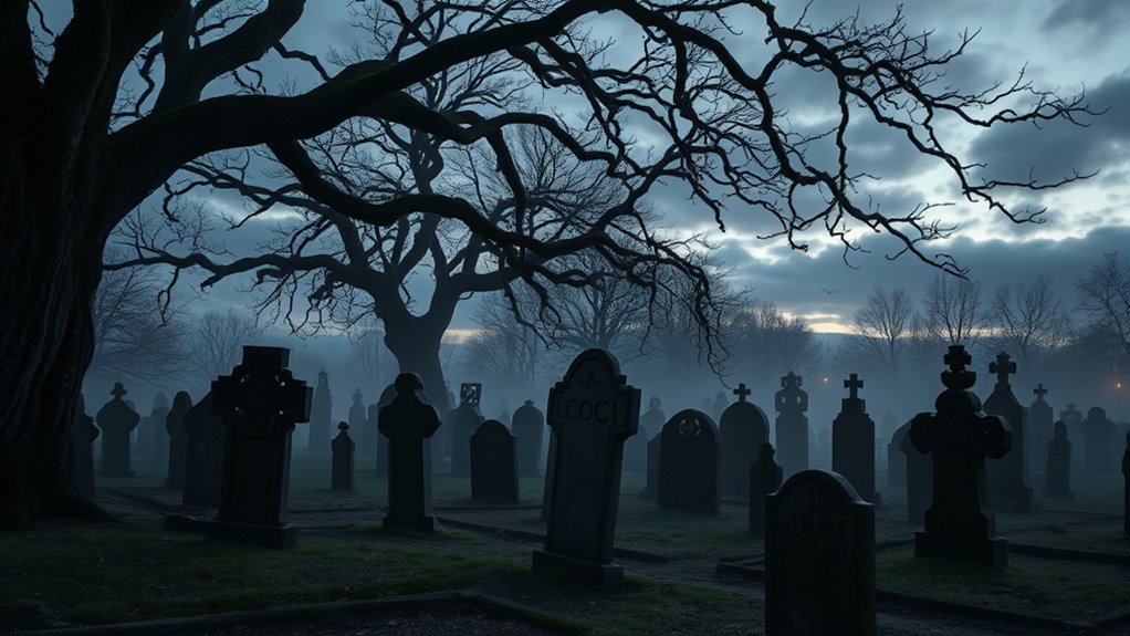 graveyards haunted cultural evolution