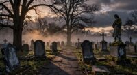 history of spooky graveyards