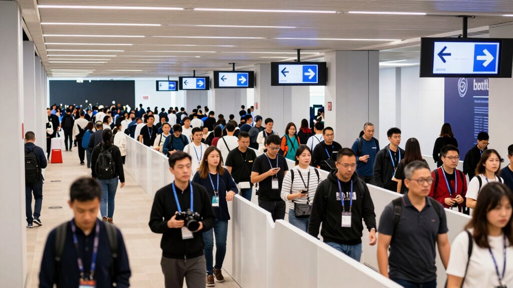 manage crowd movement effectively