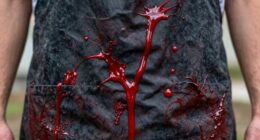 proper fake blood application