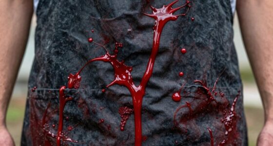 proper fake blood application