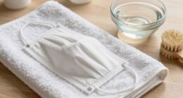 proper mask cleaning storage