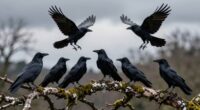 ravens crows omens and myths