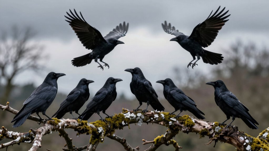 ravens crows omens and myths